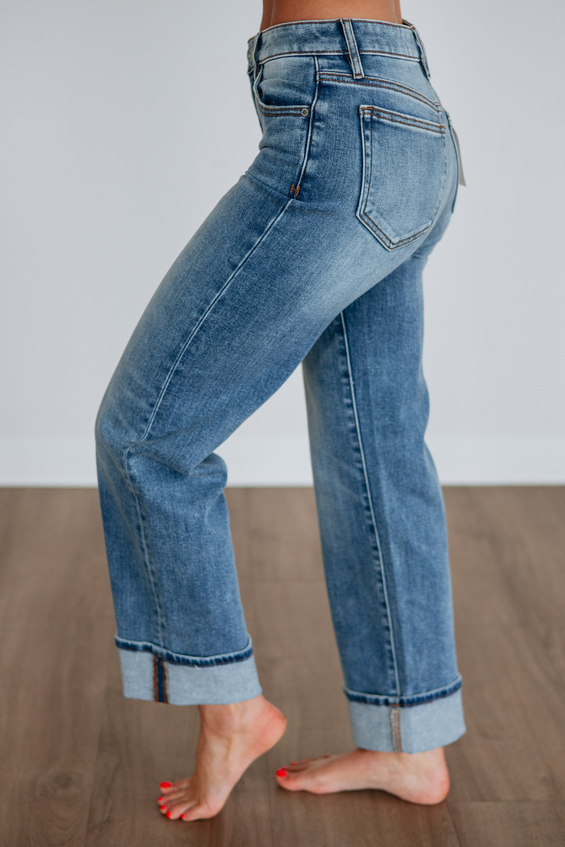 Ella Hidden Jeans - Magnetic