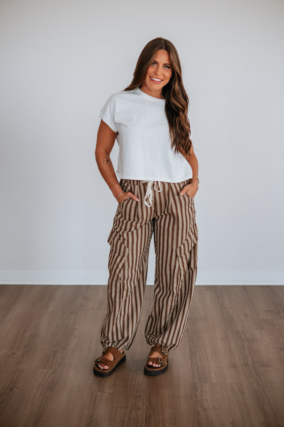 Adara Striped Pants