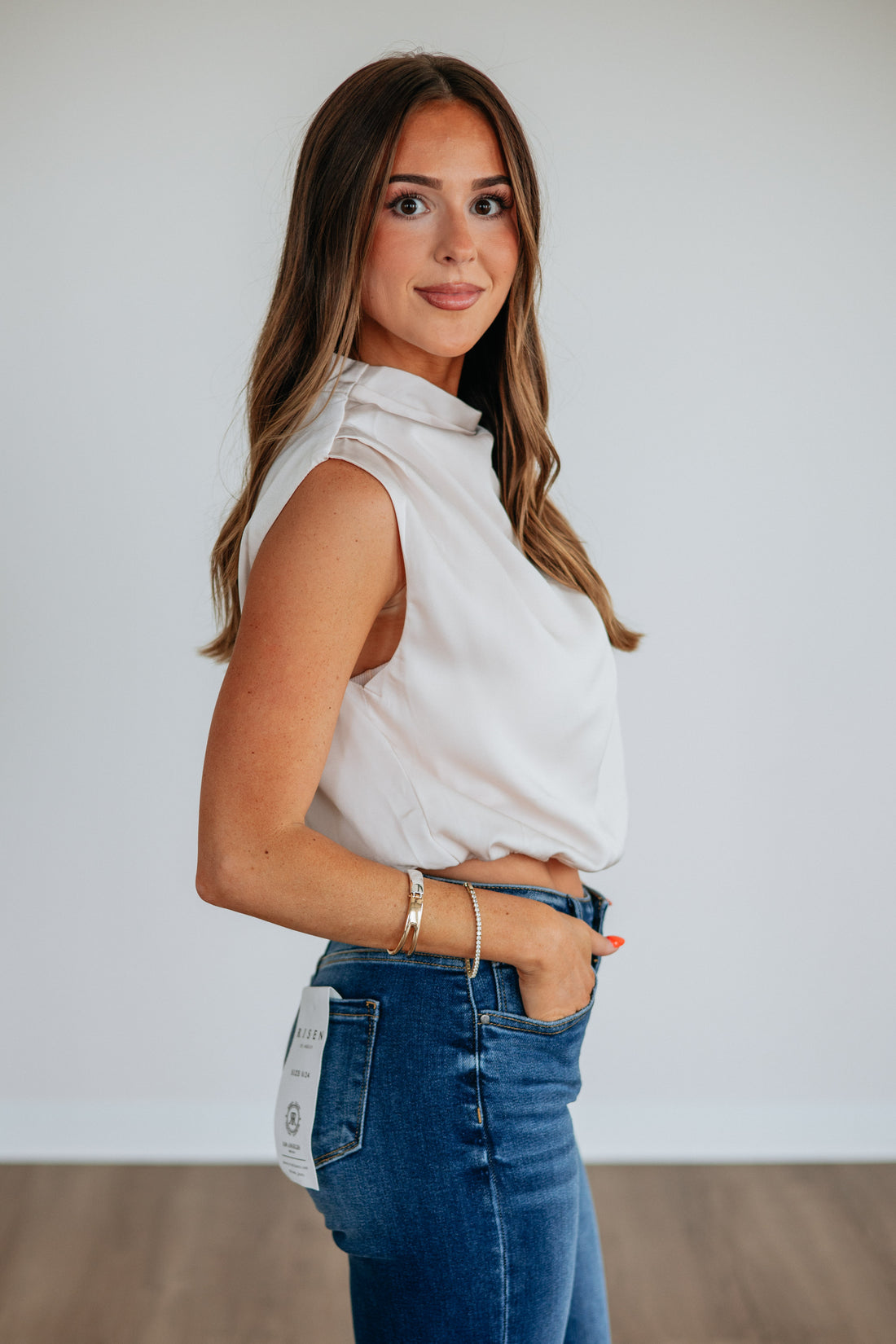 Chapel Satin Top