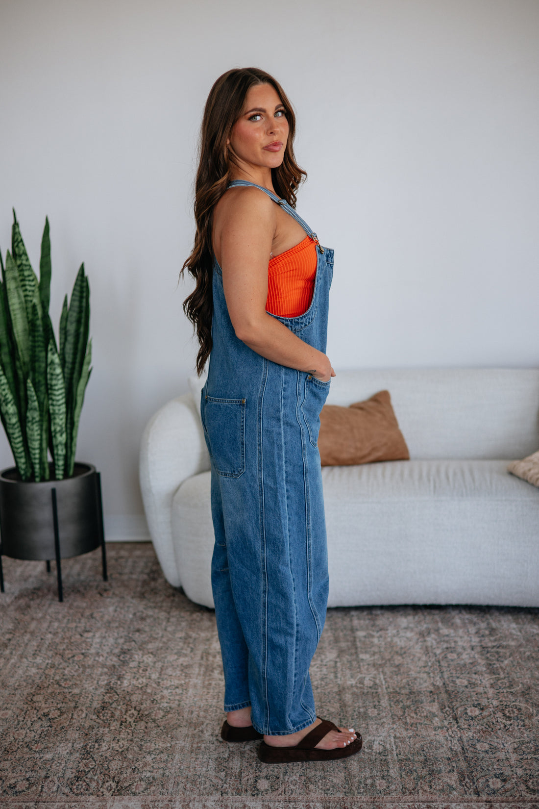 Karmen Denim Overalls