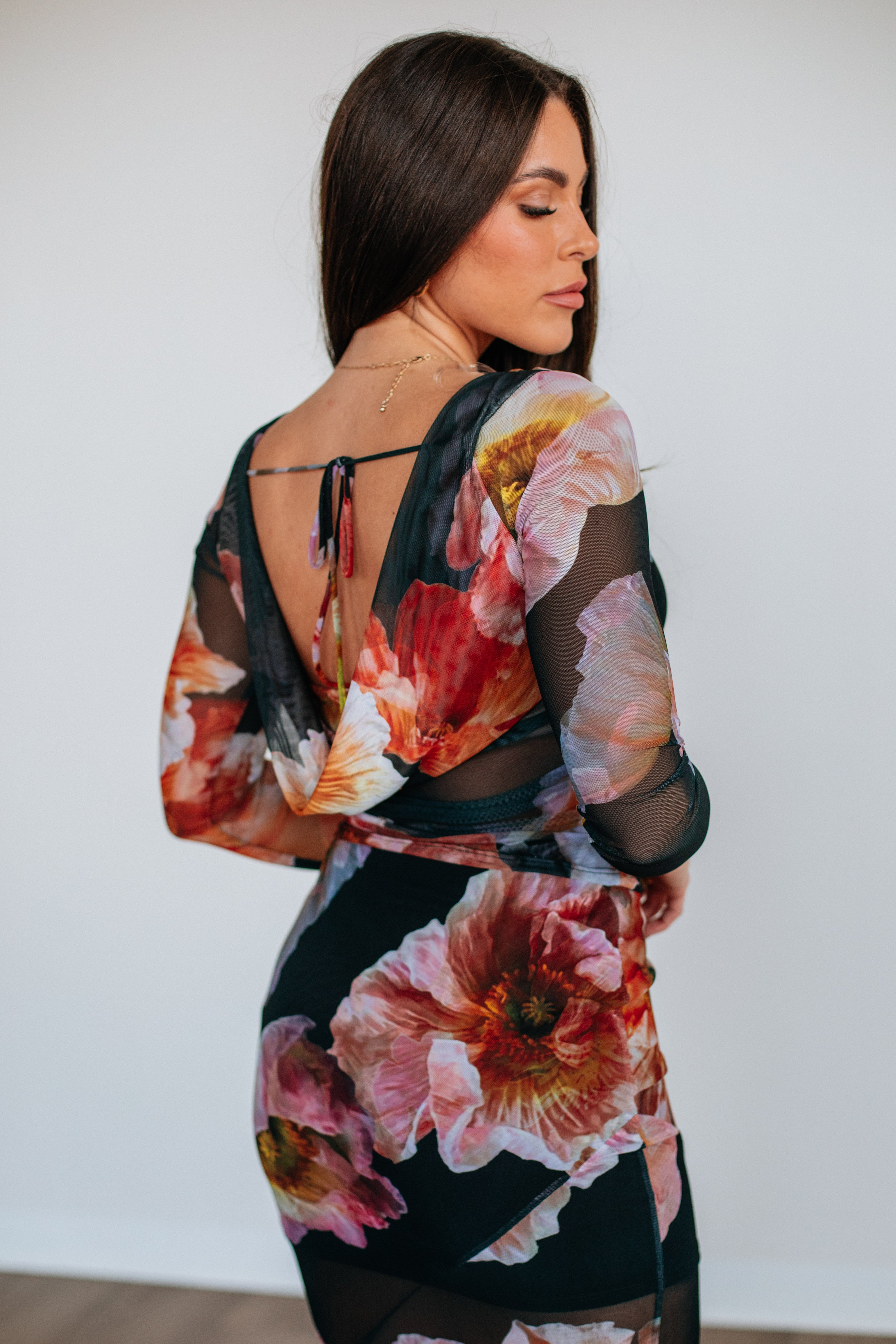 Camellia Floral Top
