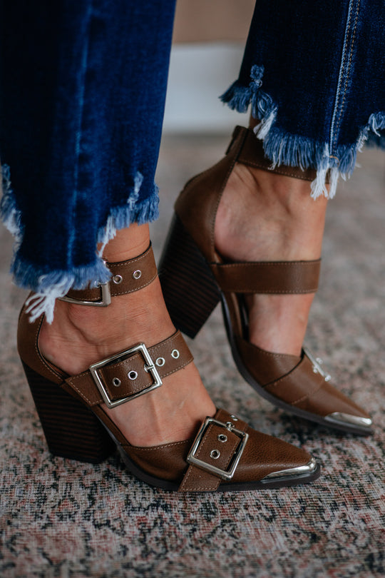 Proving My Point Heels - Chocolate