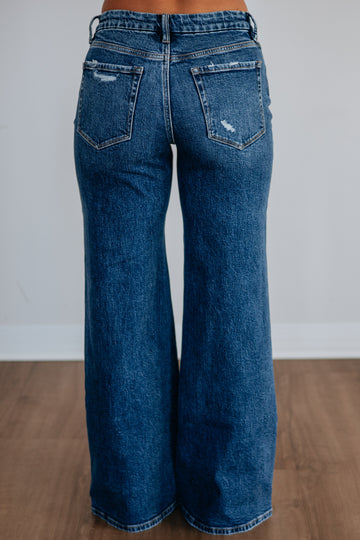 Olivia Vervet Jeans - Blissful