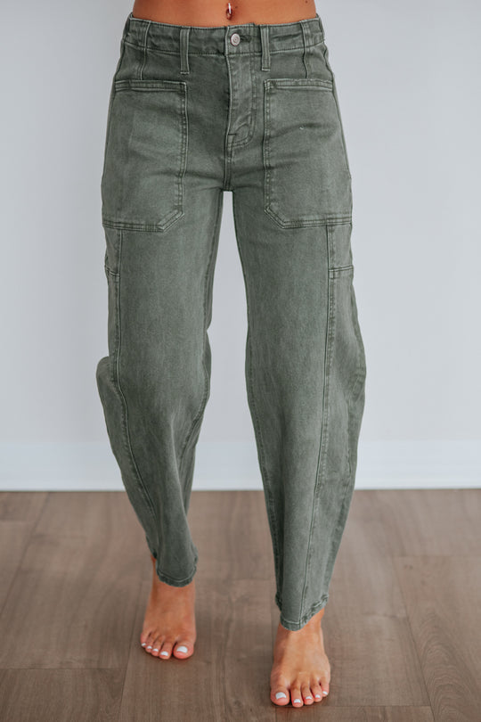 Gwenivere Flying Monkey Jeans - Deep Forest