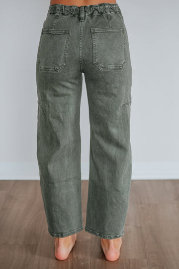 Gwenivere Flying Monkey Jeans - Deep Forest