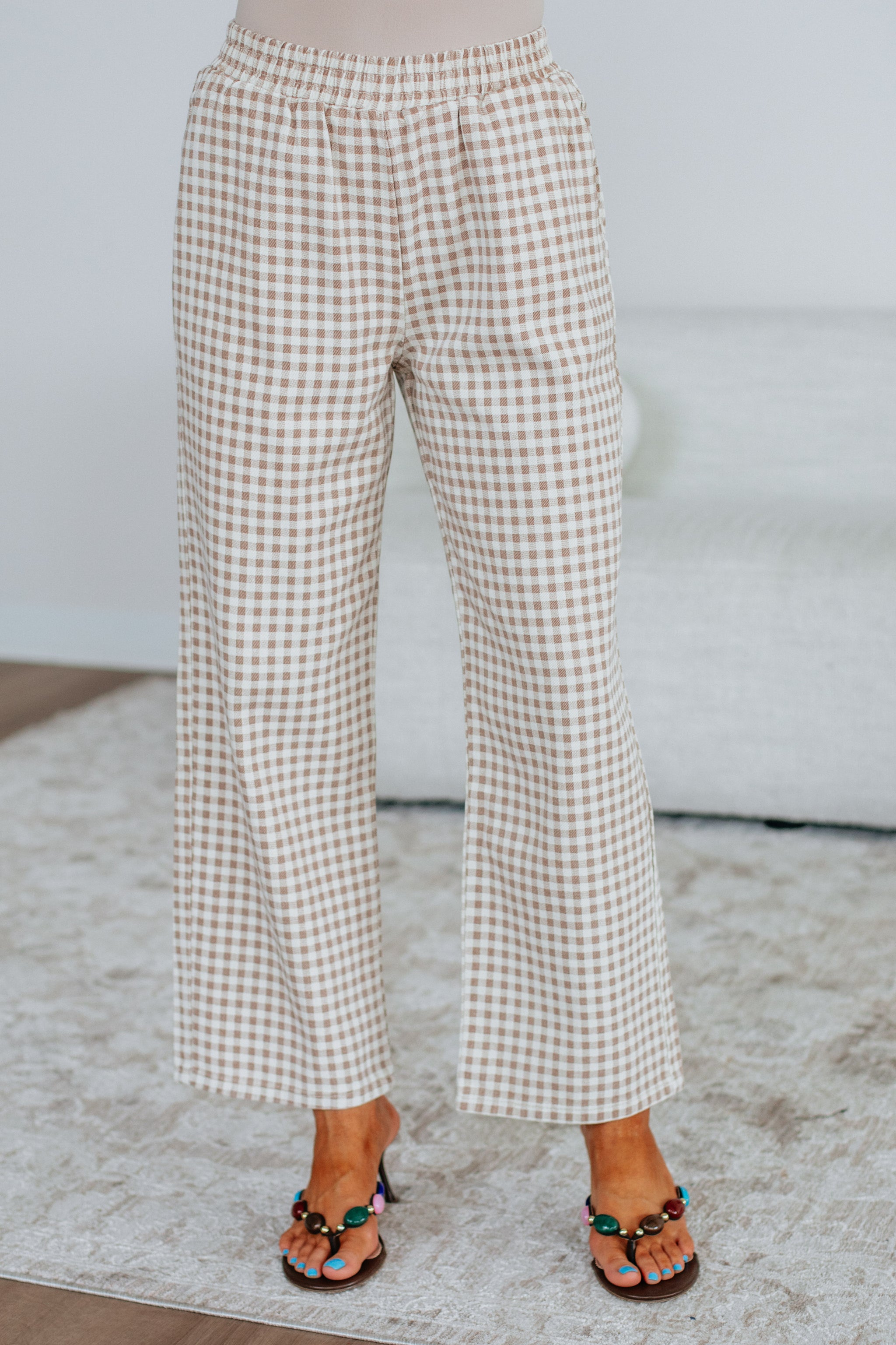 Rehna Gingham Pants