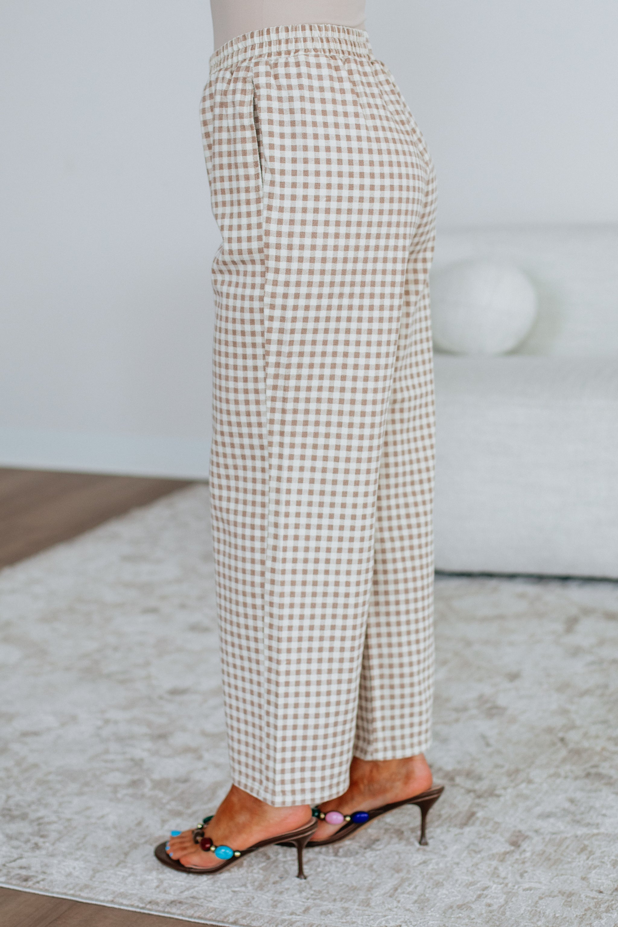 Rehna Gingham Pants