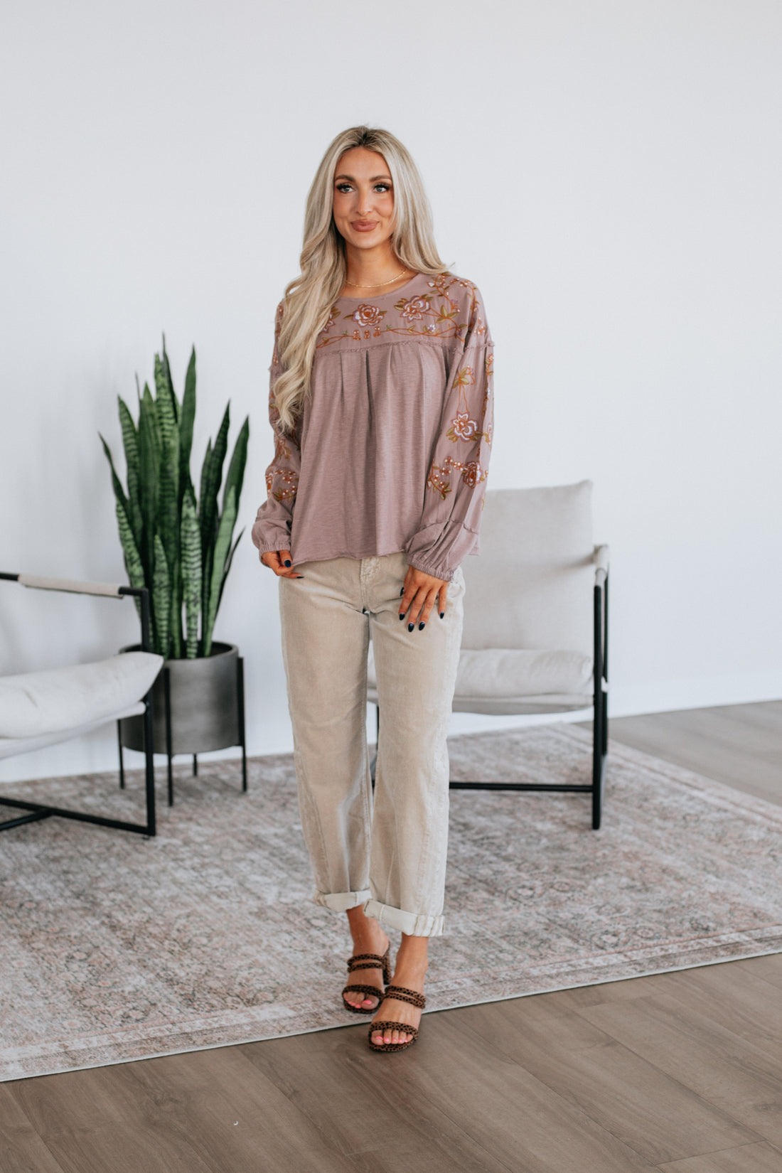 Jasmina Floral Top