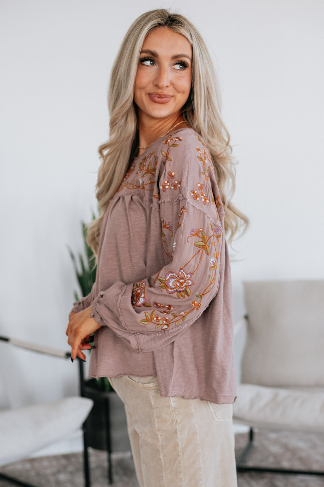 Jasmina Floral Top