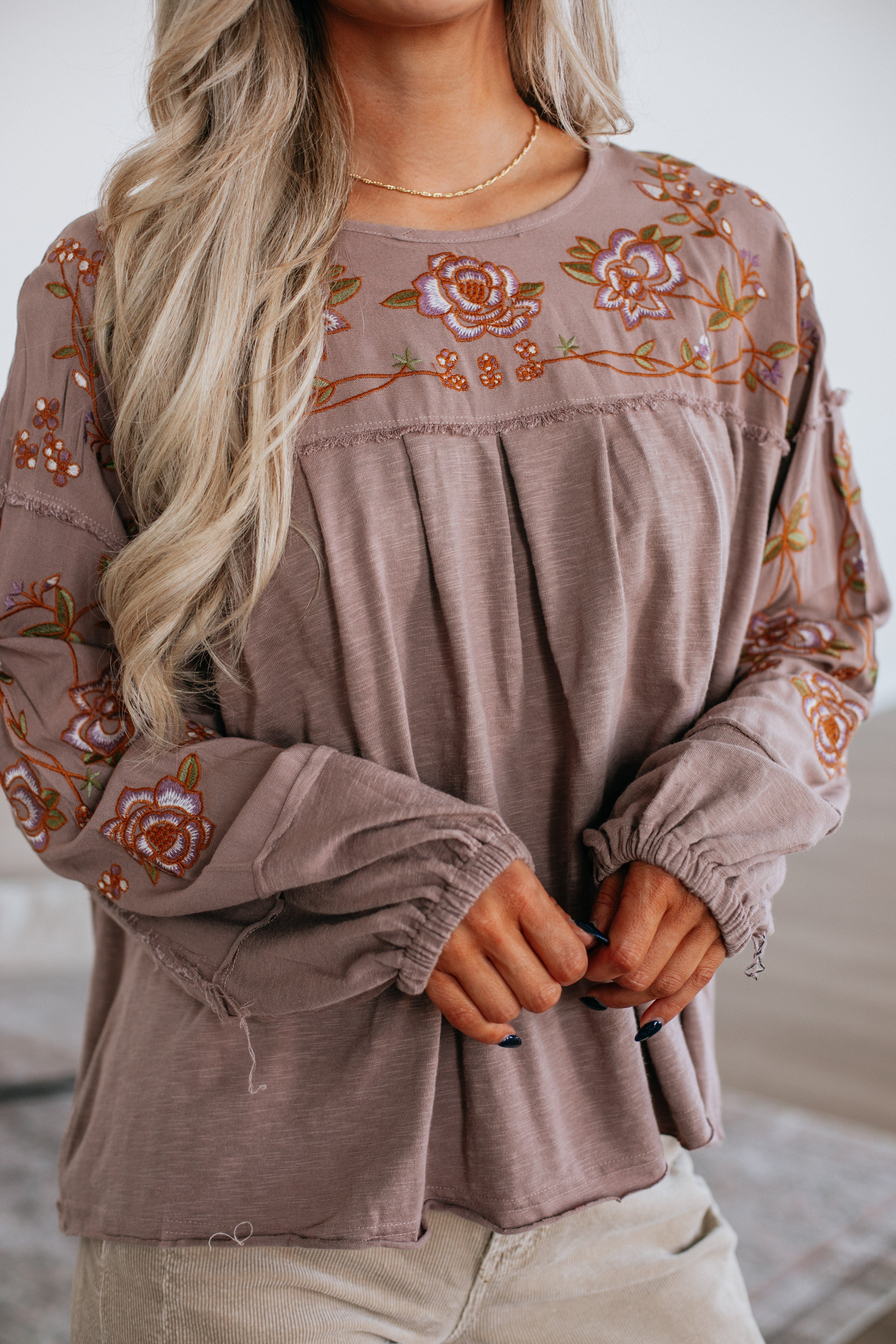 Jasmina Floral Top