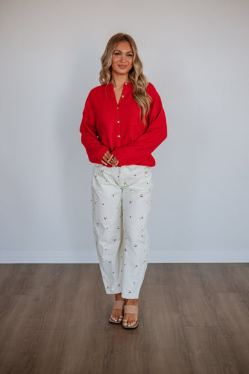 Cherry Kiss Pants