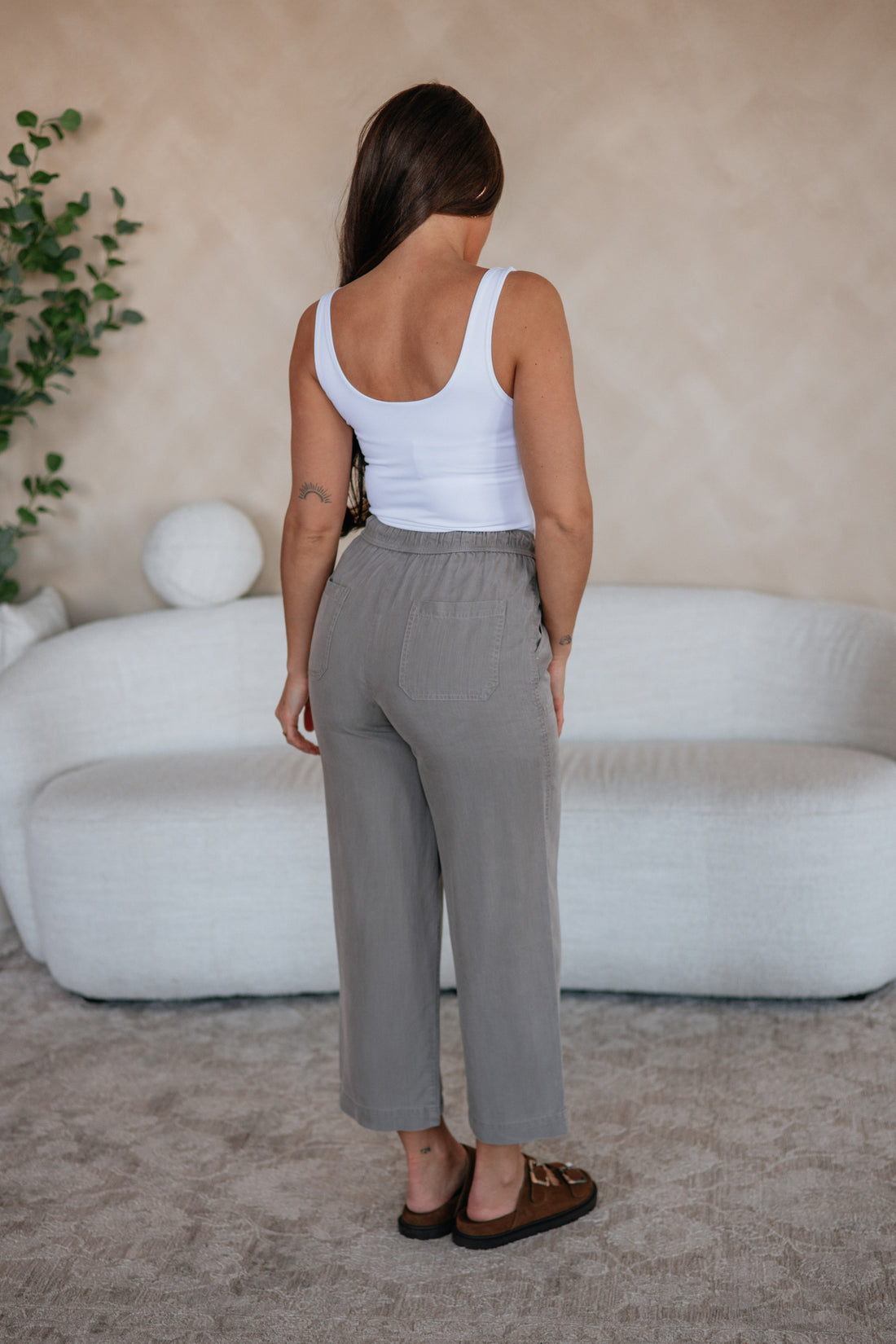 Duncan Casual Pants - Earth Grey