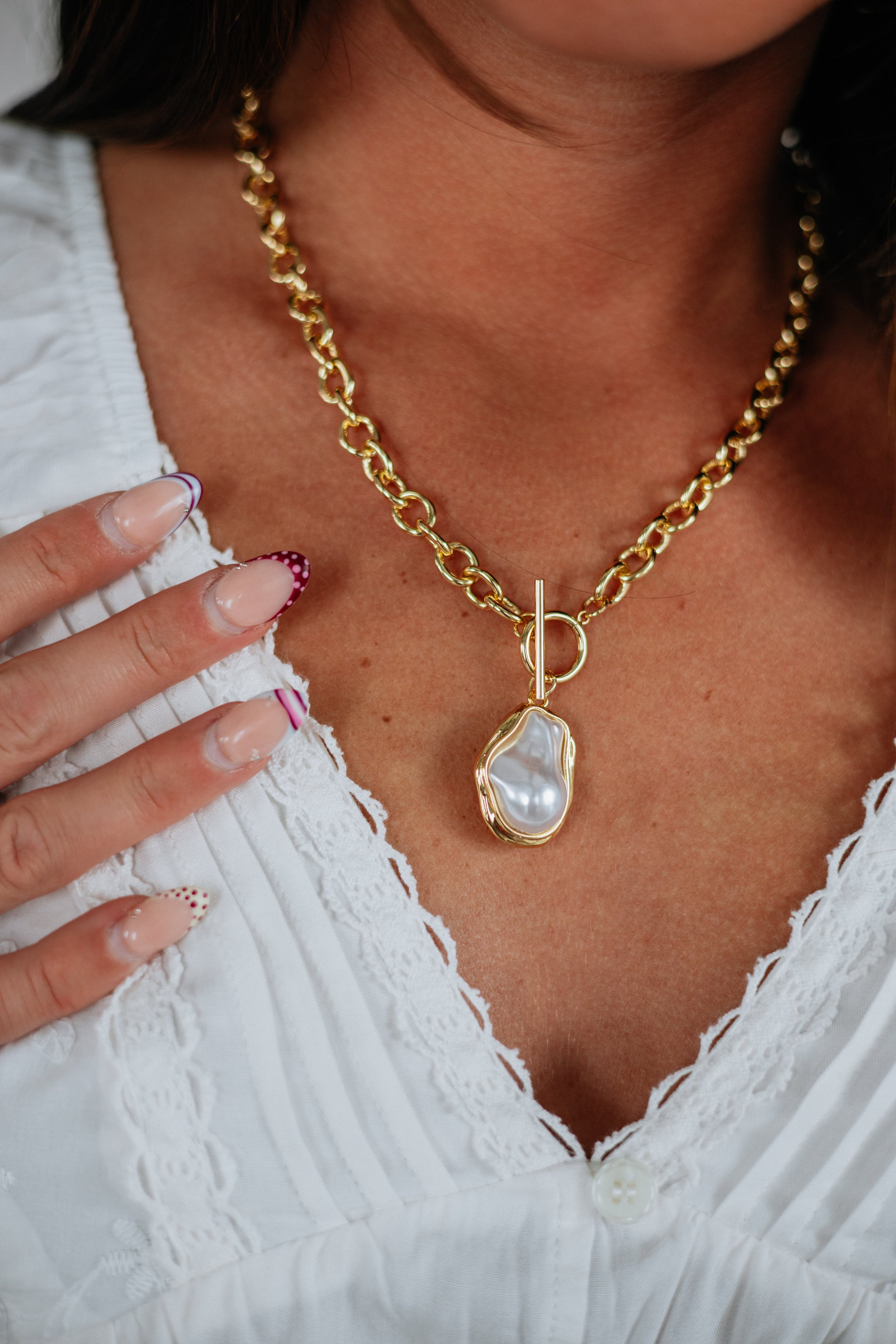 Lanita Pearl Necklace