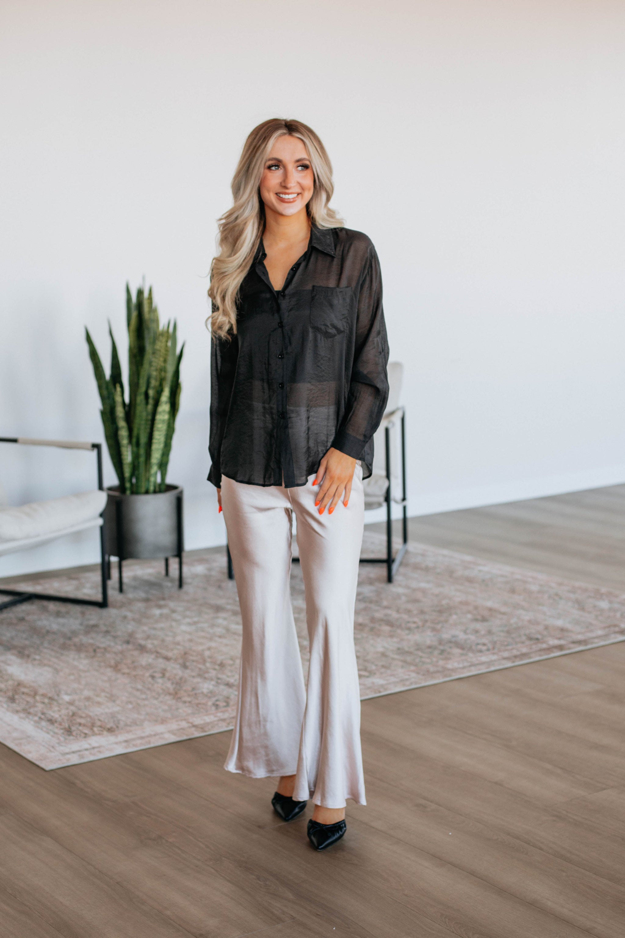 Getting Glam Pants - Pink Gloss