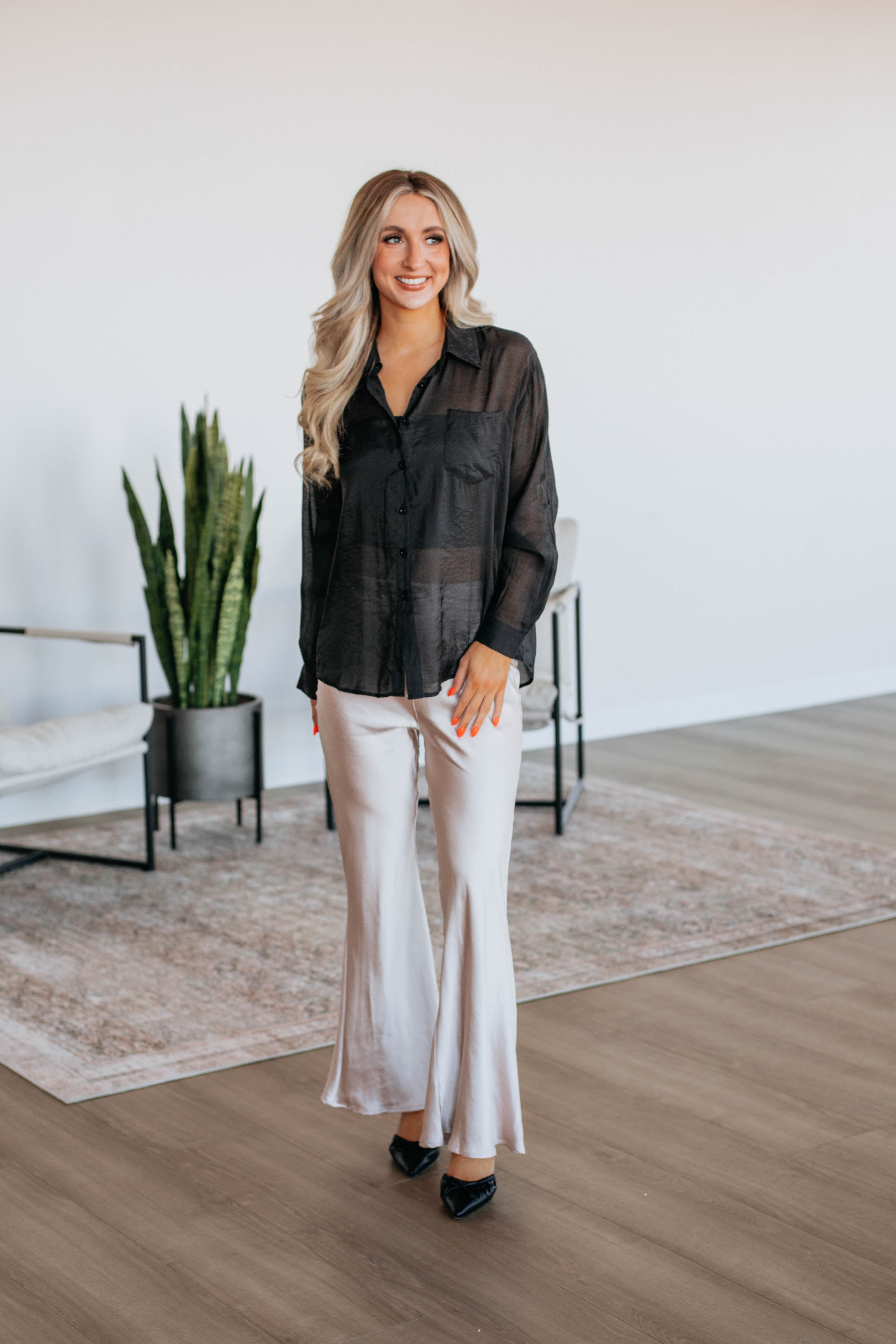 Getting Glam Pants - Pink Gloss