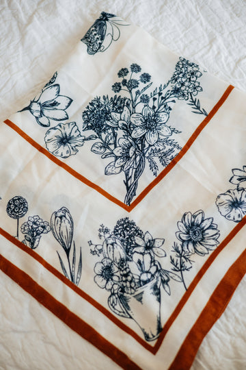 Enya Floral Scarf