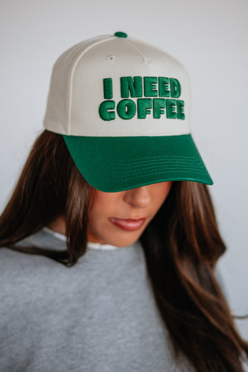 I Need Coffee Trucker Hat