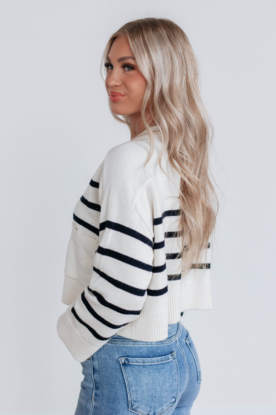 Harbor Striped Cardigan