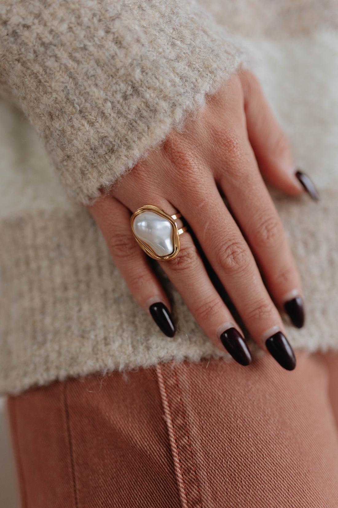 Elsa Pearl Ring