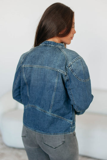 Rebel Hidden Denim Jacket - Havoc