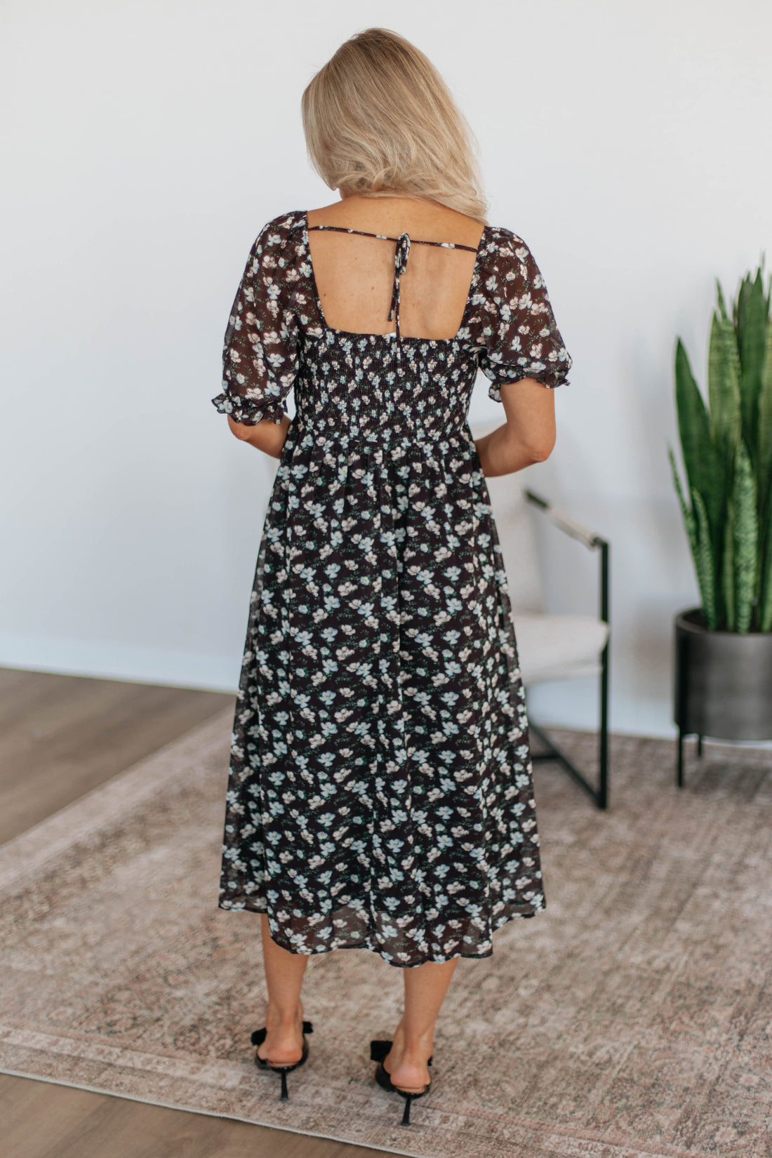 Fauna Floral Midi Dress
