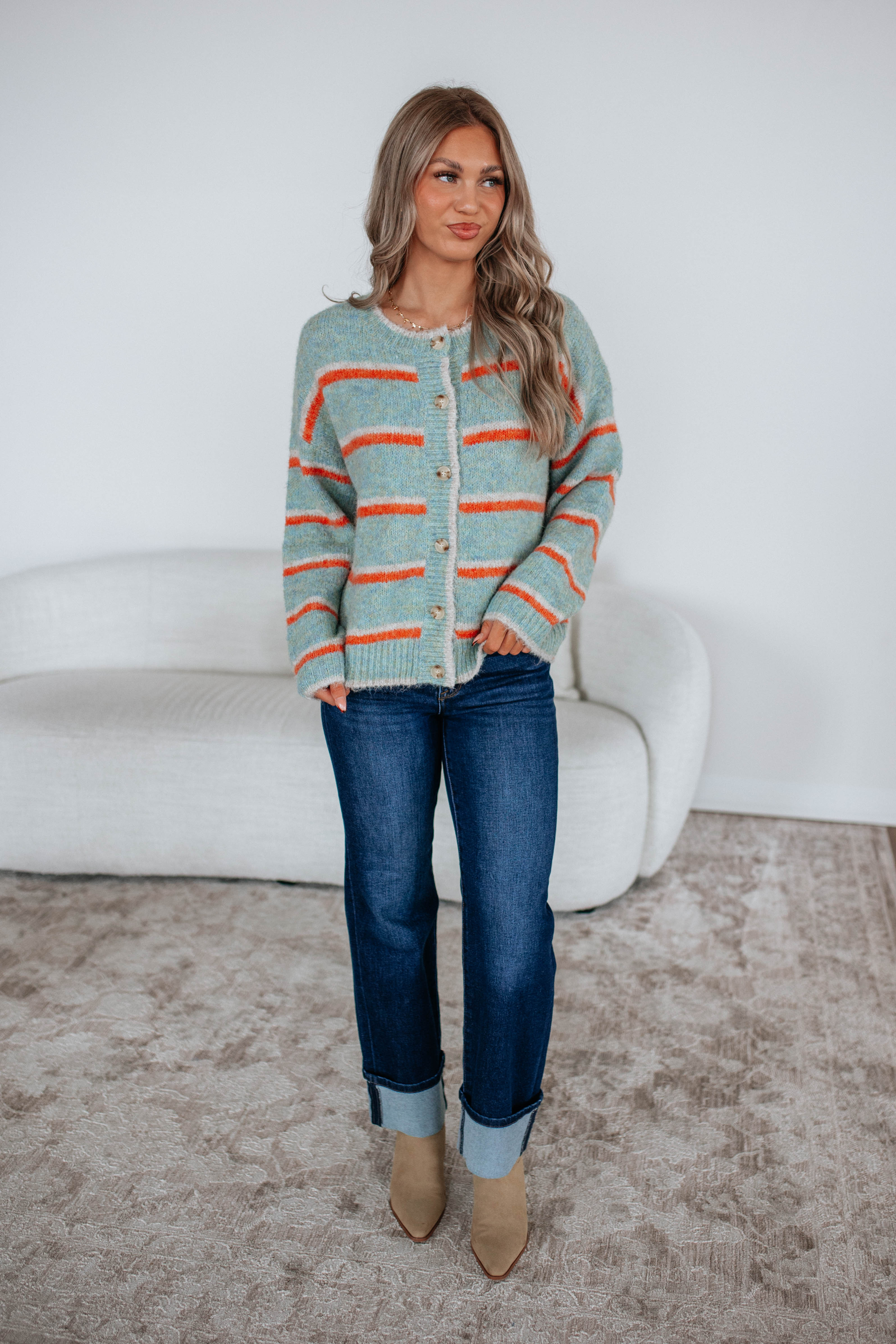 Andi Striped Cardigan