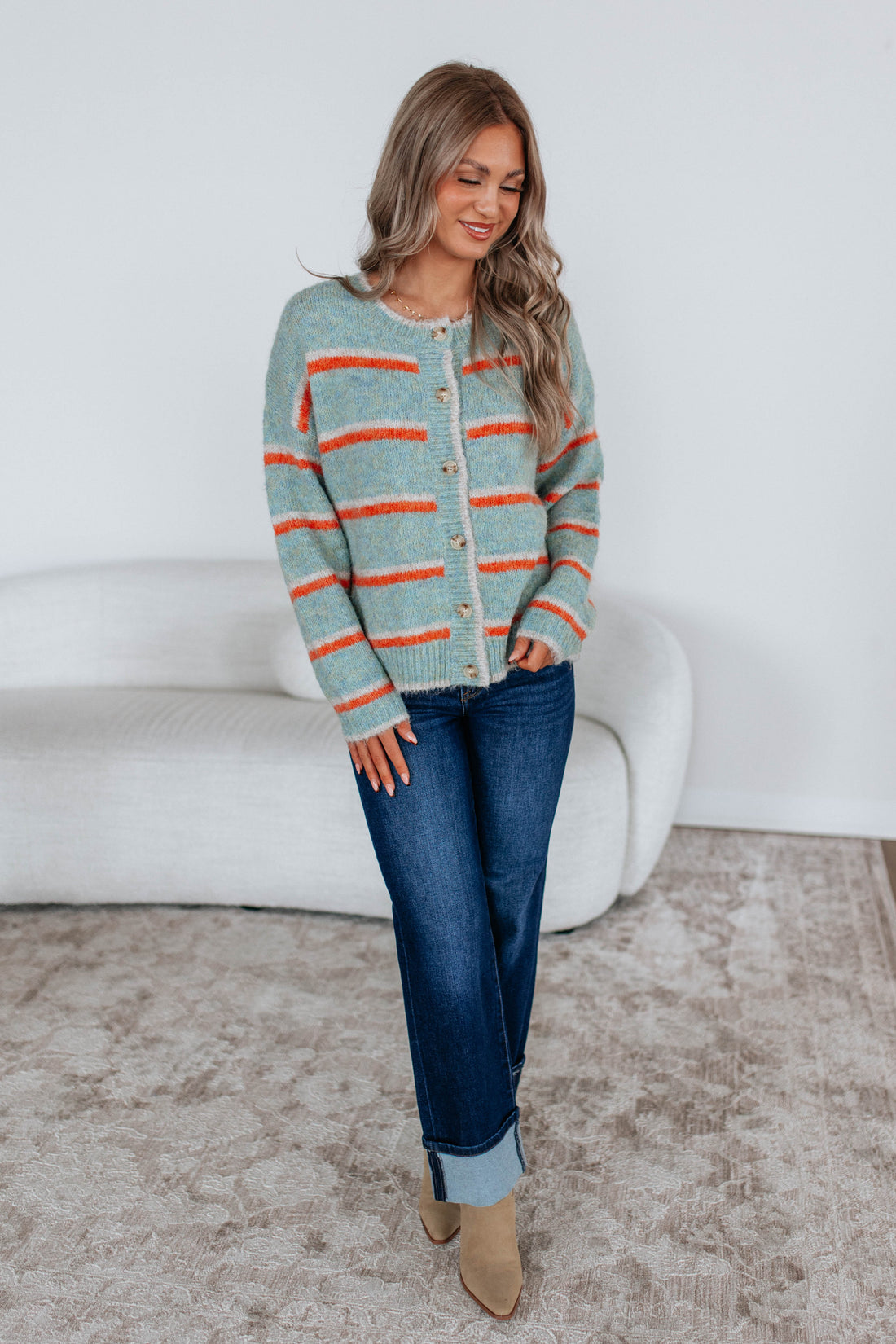 Andi Striped Cardigan