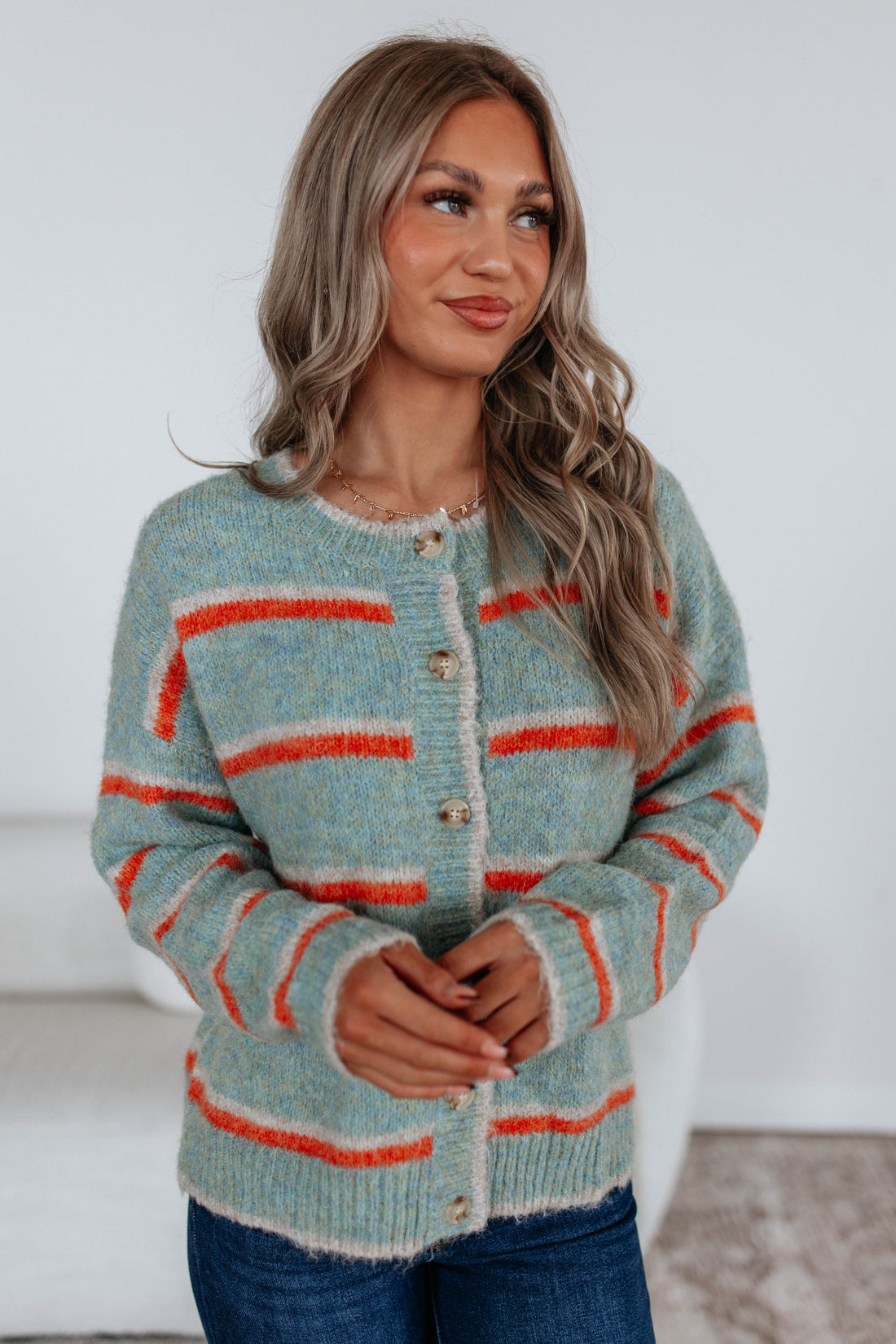Andi Striped Cardigan