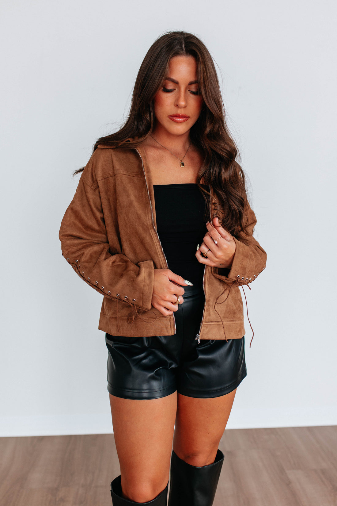 Laina Suede Jacket