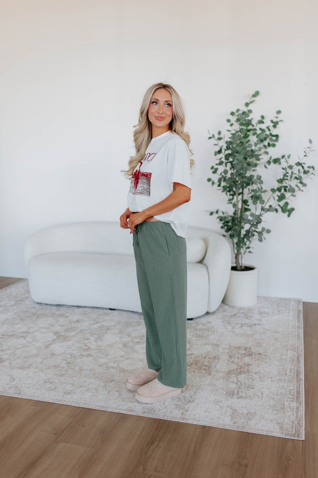 Brenna Striped Pants