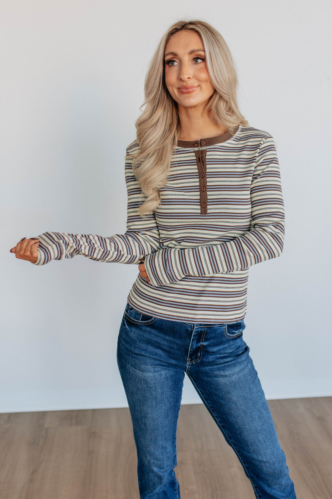 Braylie Striped Top