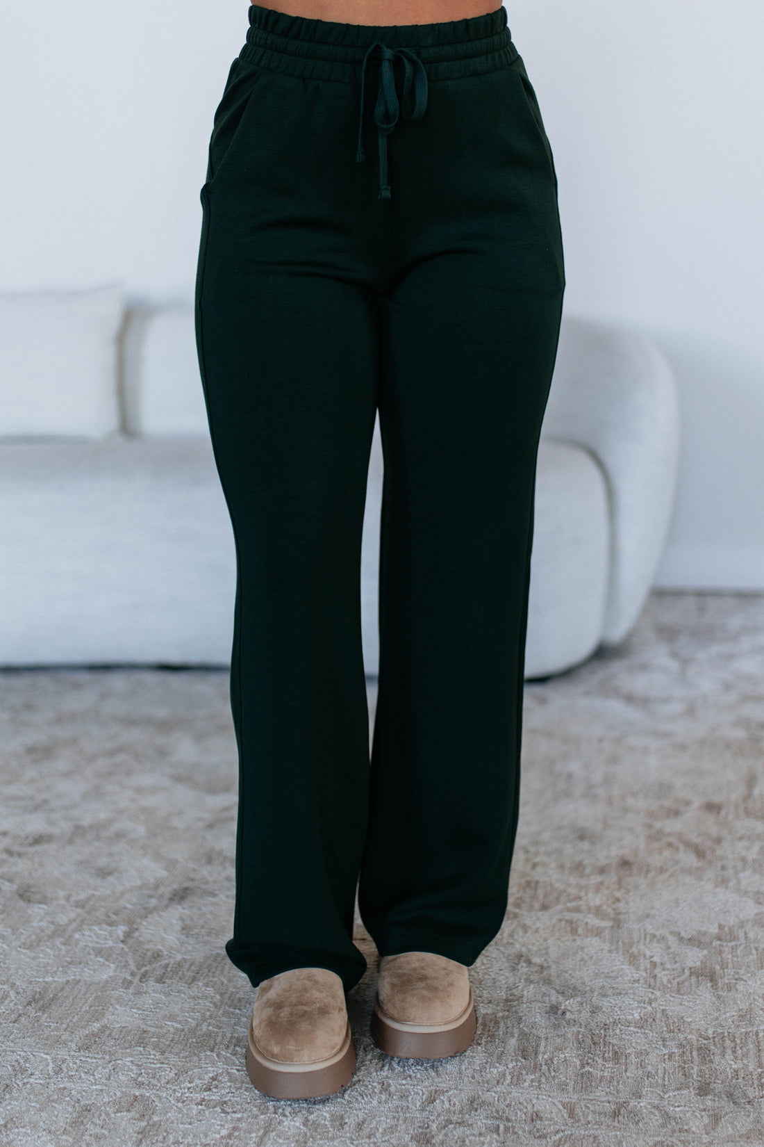 Kirsten Lounge Pants - Hunter Green