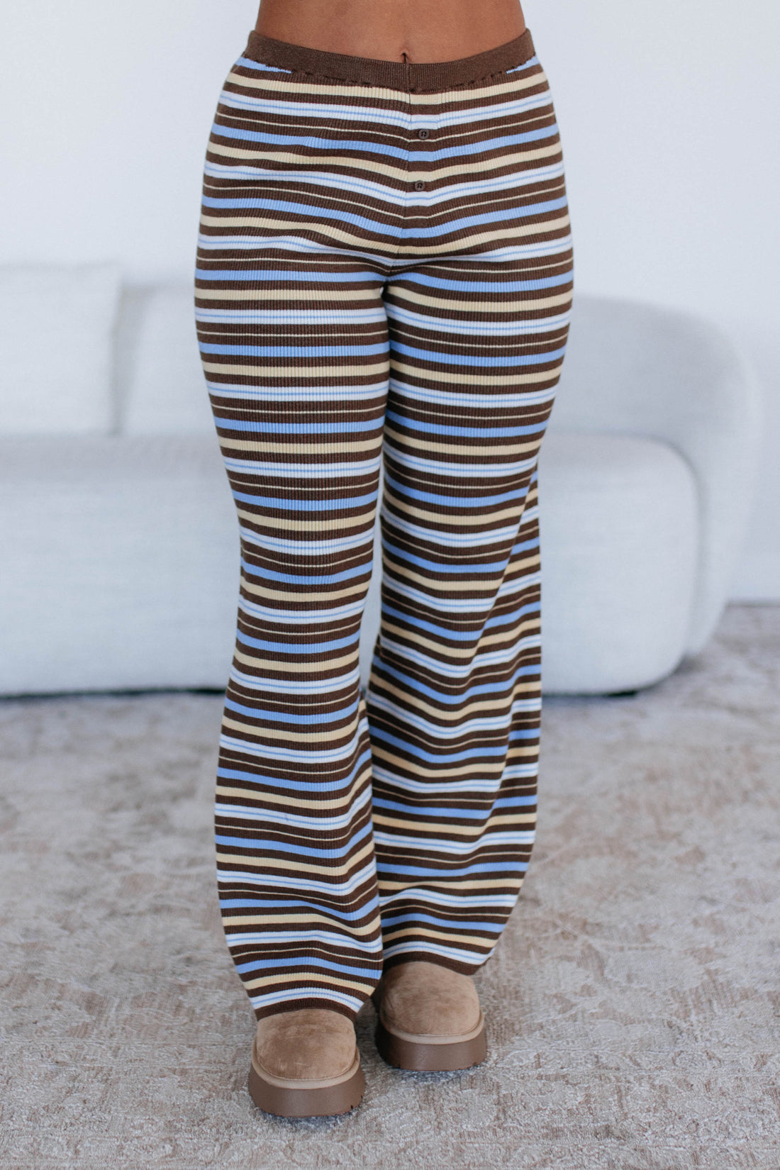 Evelyn Striped Pants