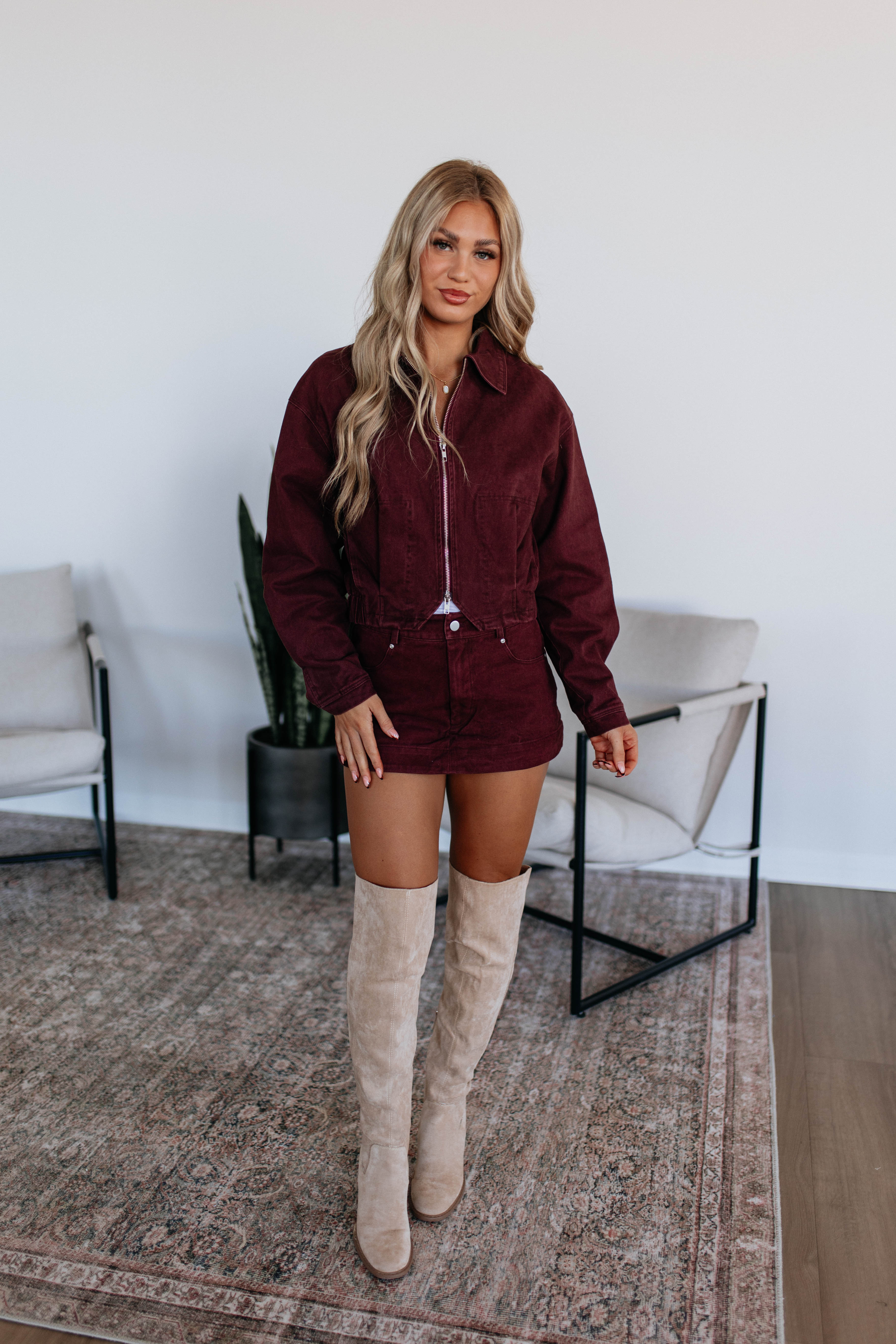 Mikayla Denim Skirt