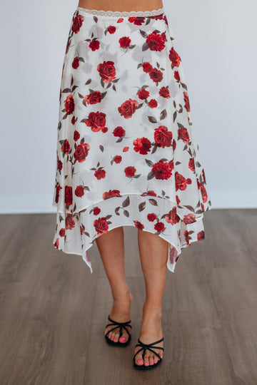 Astrielle Floral Skirt