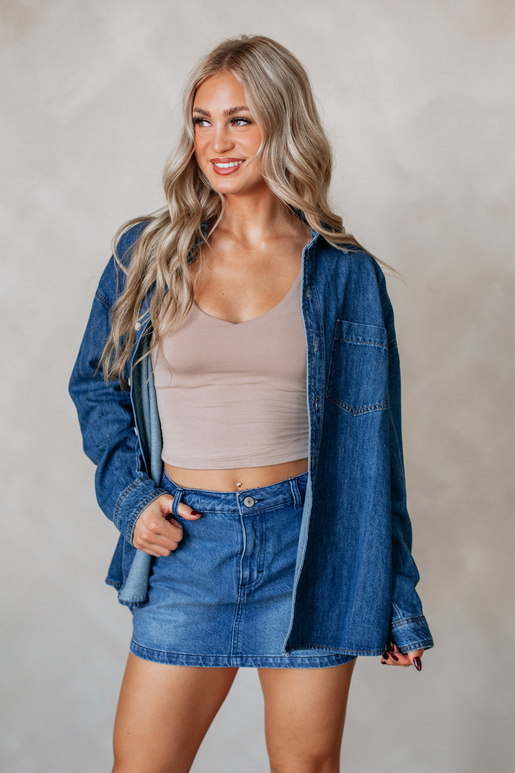 Jaila Denim Skort