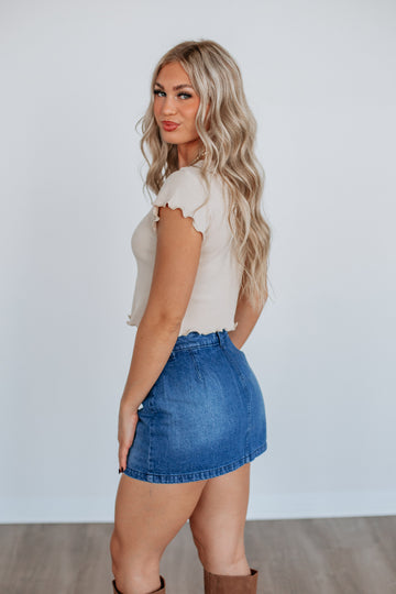 Jaila Denim Skort