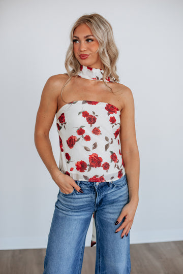 Astrielle Floral Top