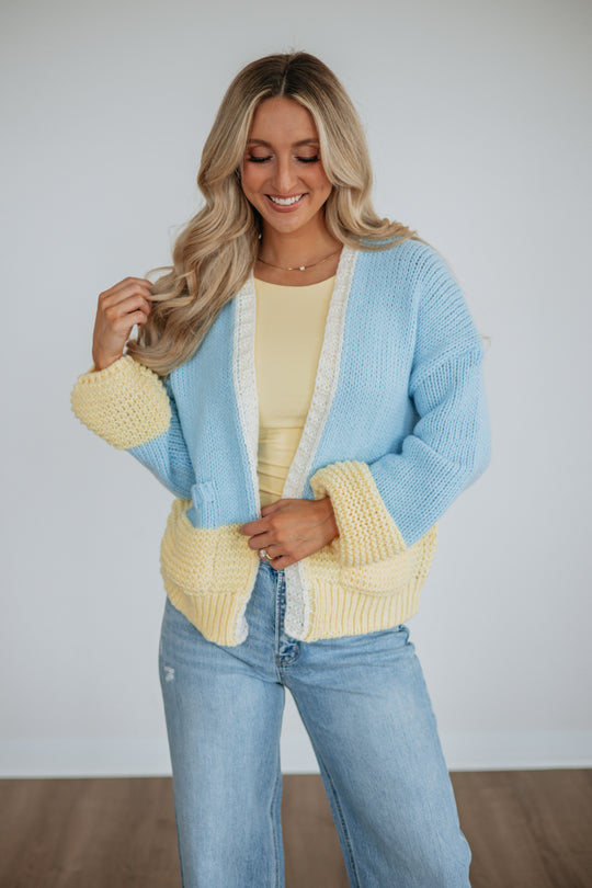Leesa Colorblock Cardigan