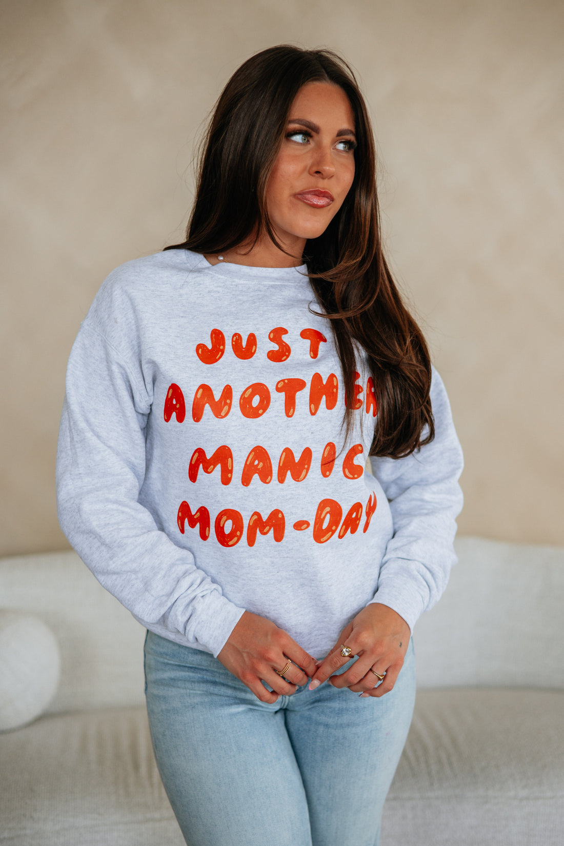 Manic Mom-Day Sweatshirt