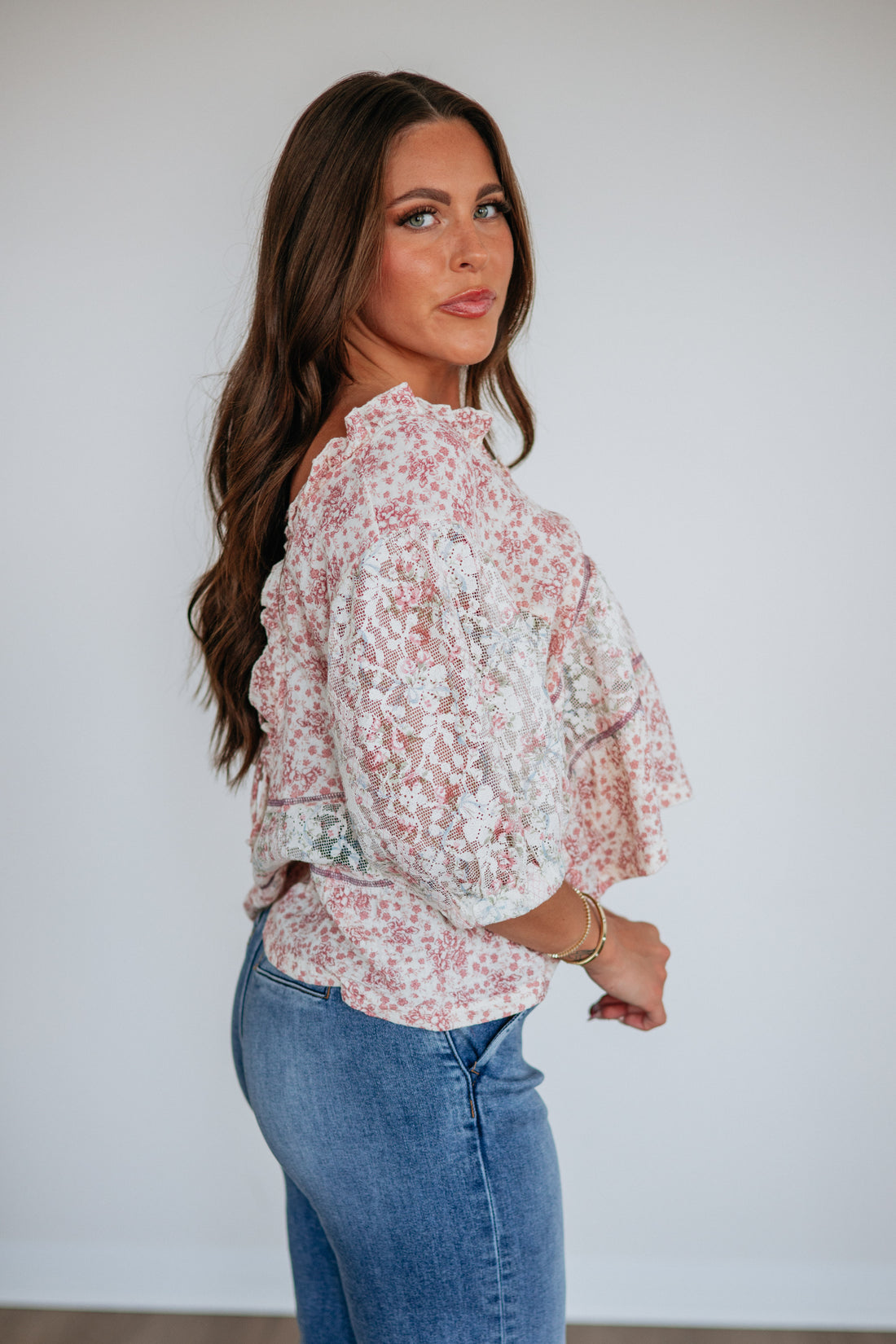 Katya Floral Top