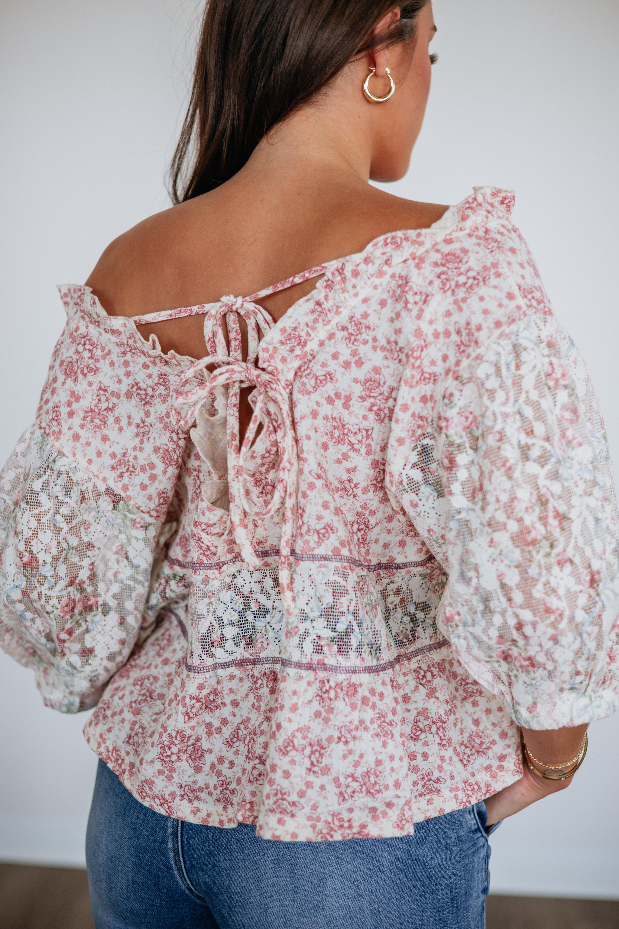 Katya Floral Top
