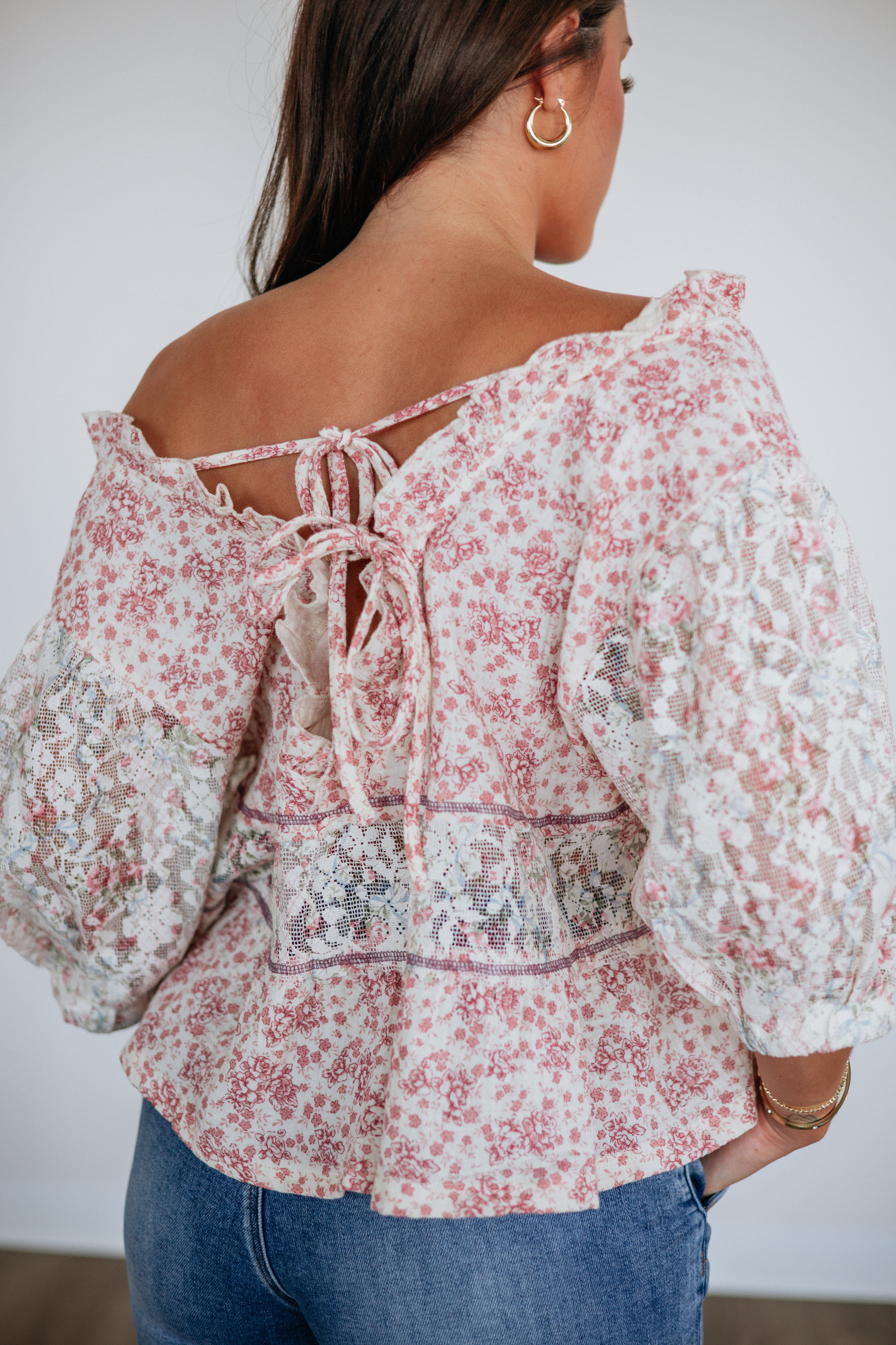 Katya Floral Top