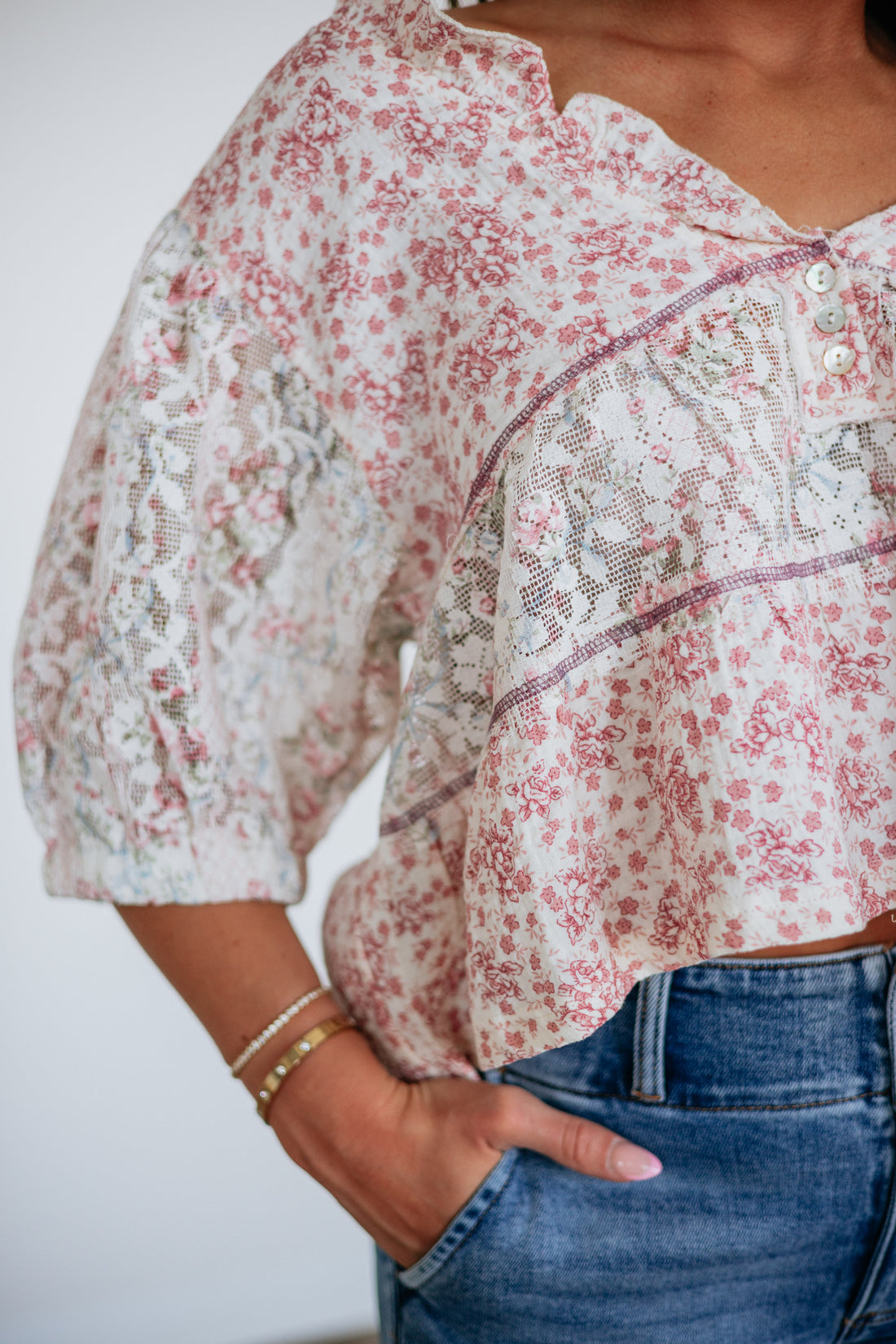 Katya Floral Top