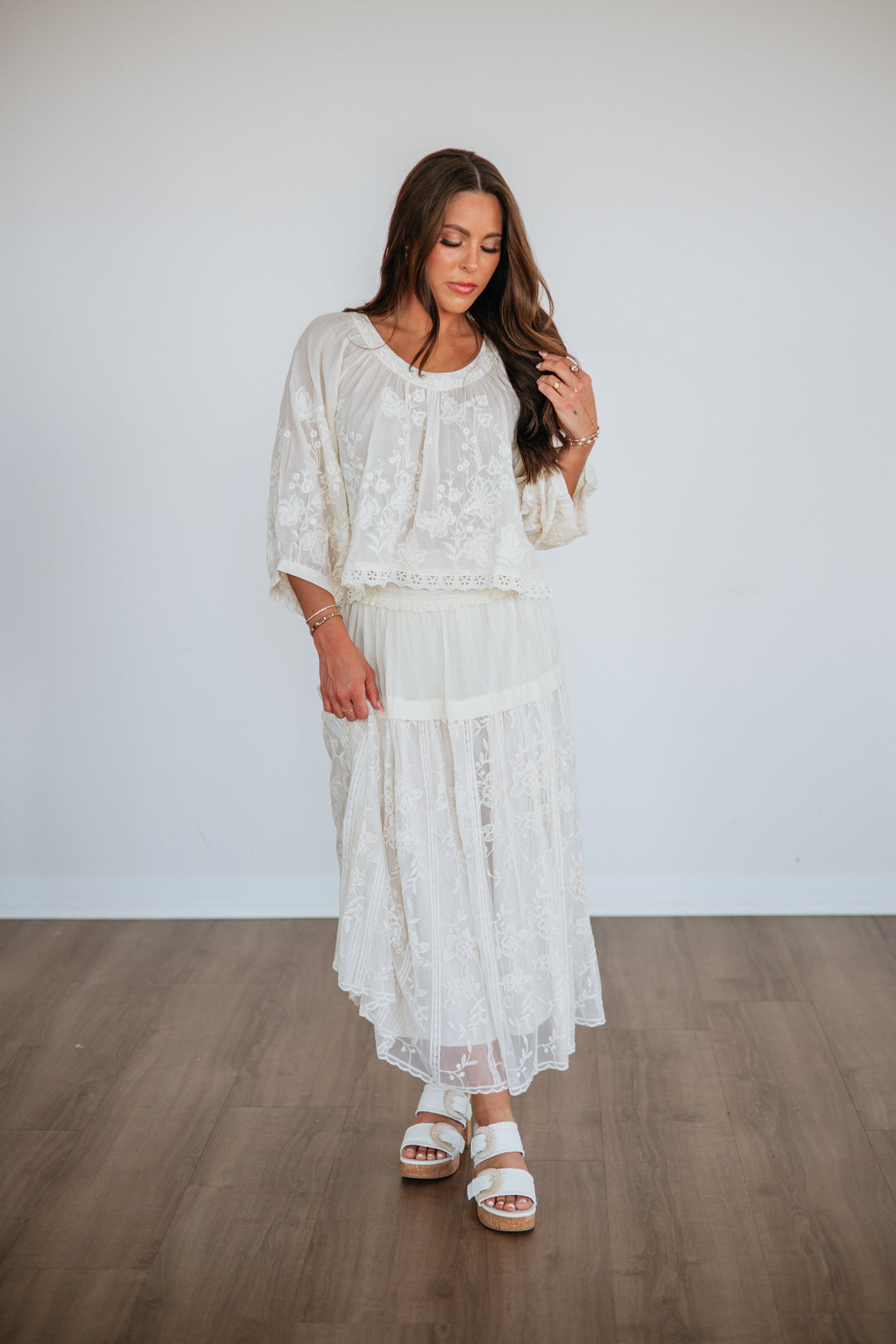 Maryanne Lace Skirt