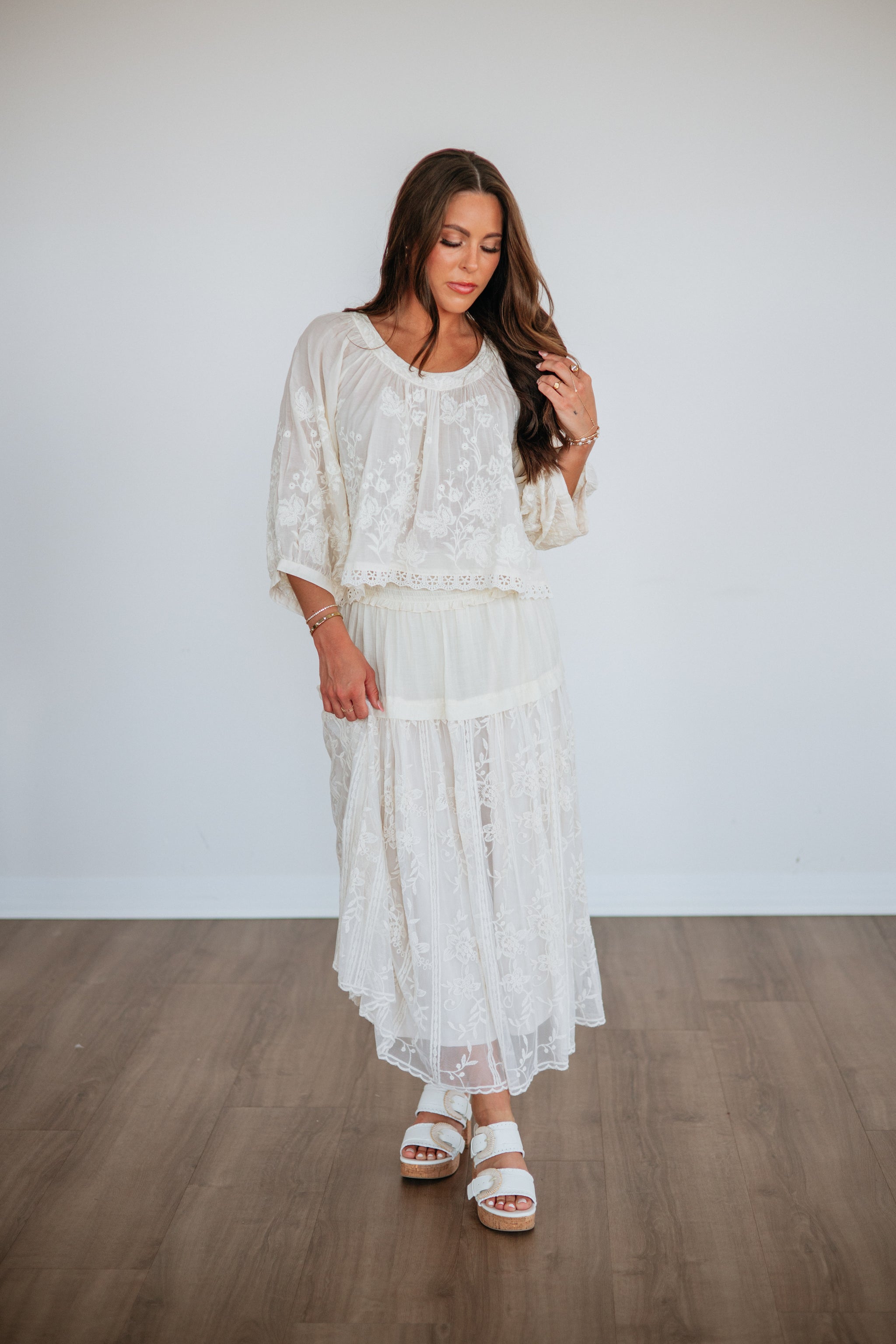 Maryanne Lace Skirt