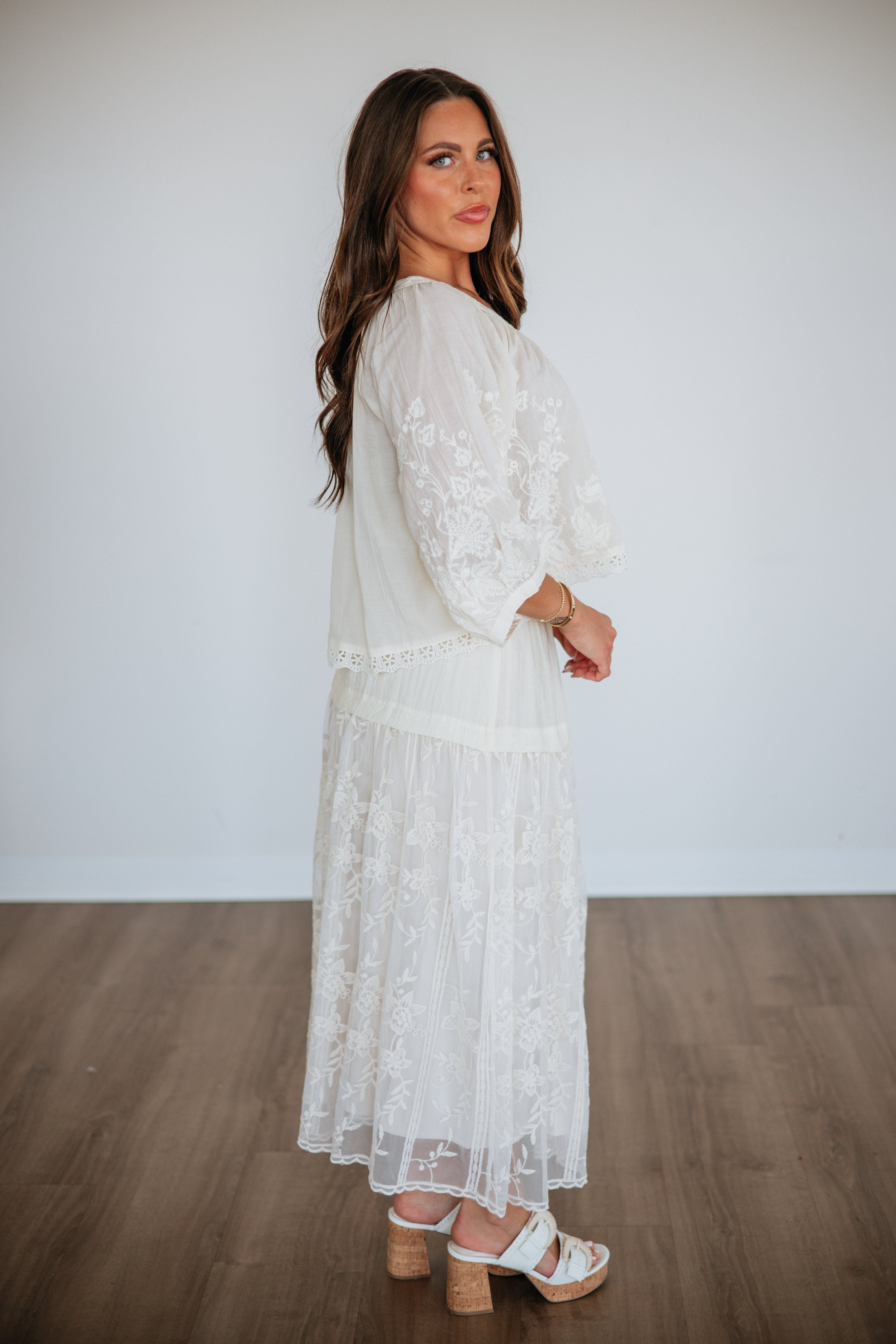 Maryanne Lace Skirt