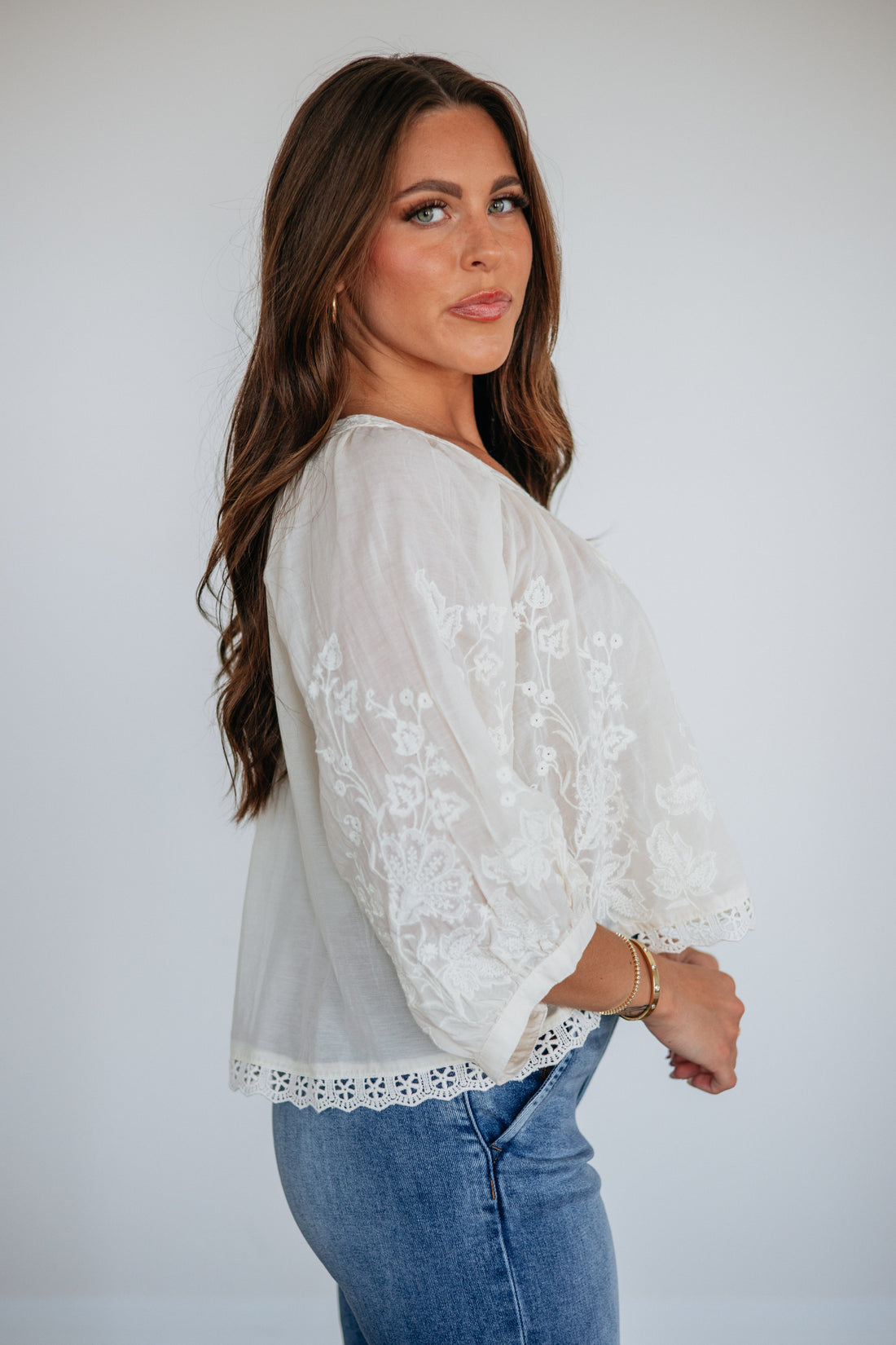 Isadora Floral Top