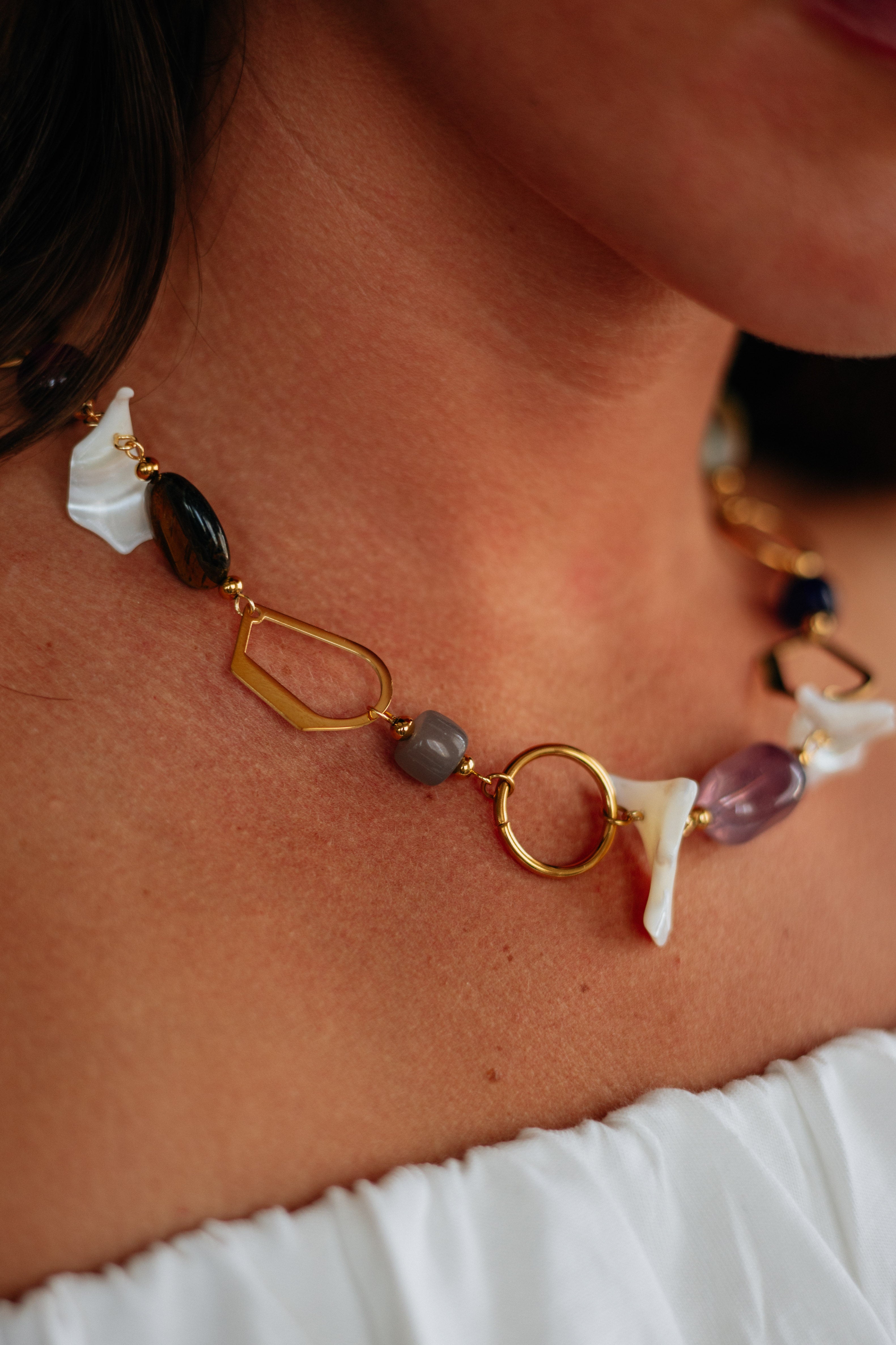 Jonita Gemstone Necklace