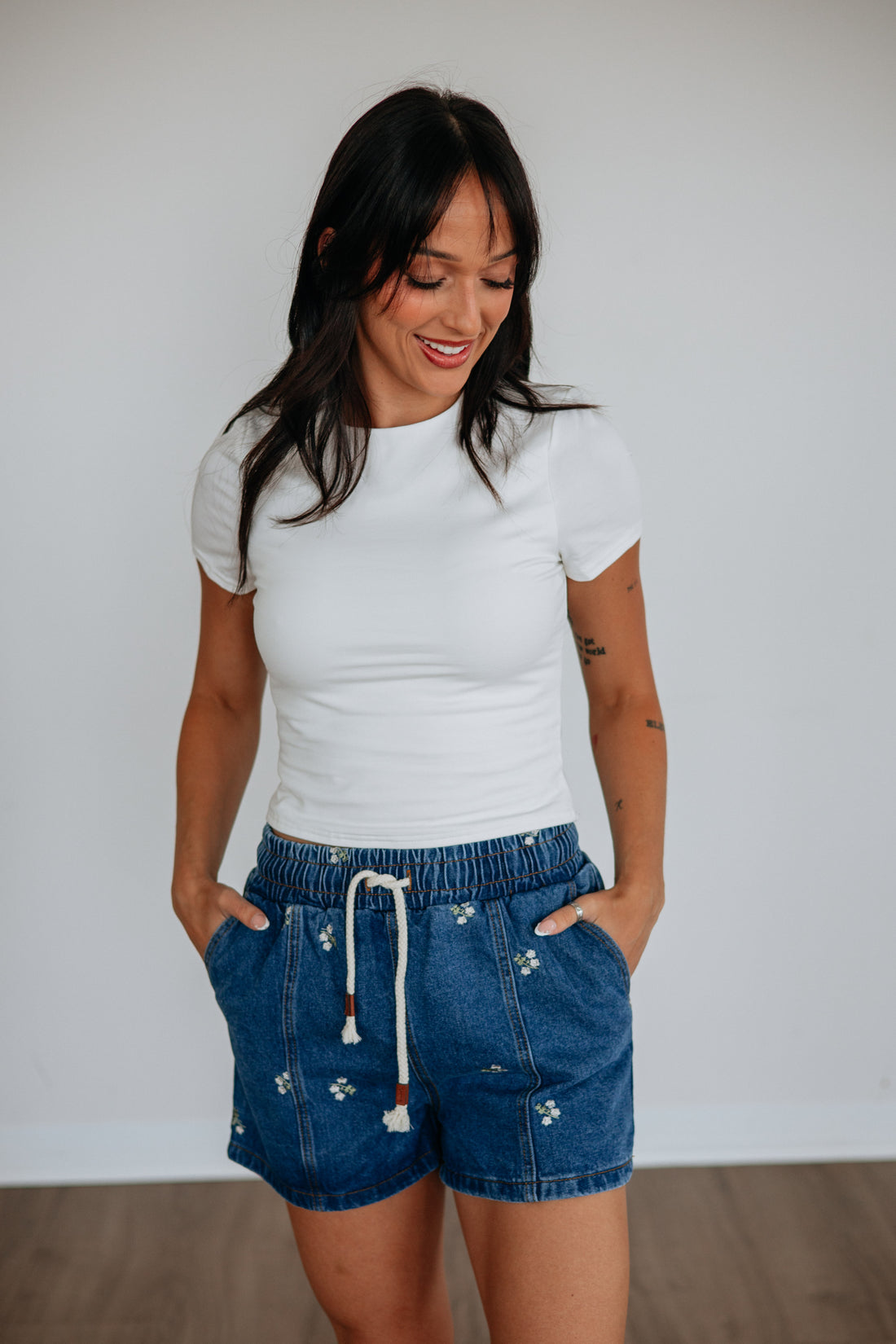 Aliana Denim Shorts